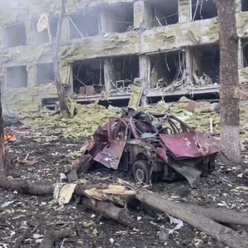 Child hospital bombing